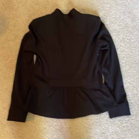 Military double breasted sweatshirt blazer - Picture 4 of 5